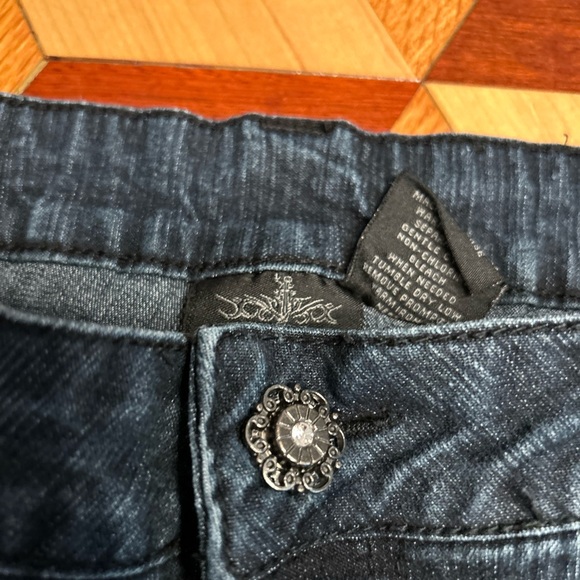 VSH dark denim capris size 14 - Picture 2 of 11